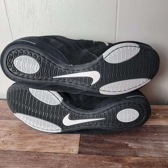 Nike Speed Sweep VI Wrestling Shoes Sneakers 313612-011 Black White Mens Size 13 - Picture 14 of 16